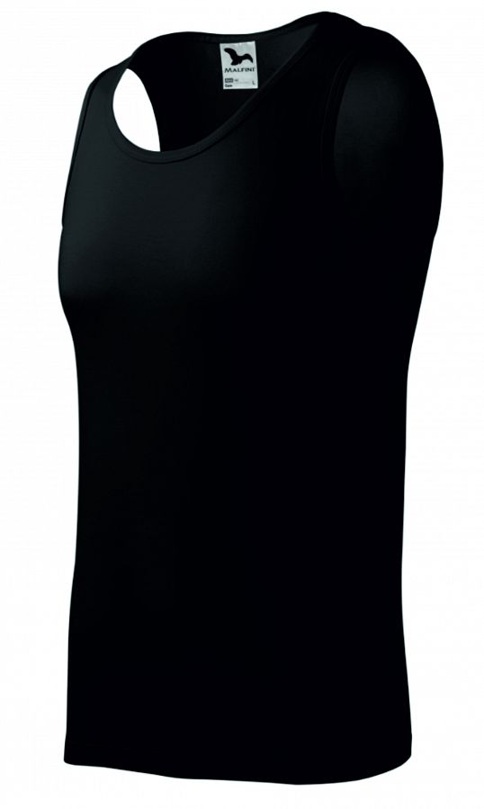 Pánské tričko bez rukávu CORE 142 černá vel. XL - Obrázek Pánské tričko bez rukávu CORE 142 černá vel. XL - Obrázek